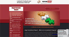 Desktop Screenshot of angelinvestorreport.com